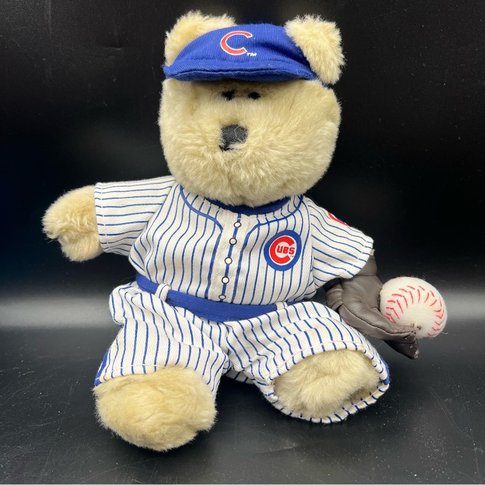 Chicago Cubs MLB Plush Bear 1st Edition MLB Officially Licensed Plush Animal